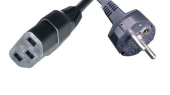 Кабель питания HPE PC-AC-EC Continental European/Schuko AC Power Cord (JW118A)