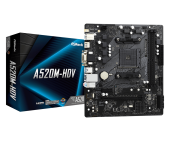 Материнская плата ASRock A520M-HDV AM4 2xDDR4 1xUM.2  4xSATA3 M.2 D-Sub DVI HDMI mATX