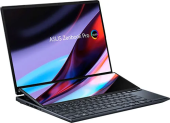 Ноутбук Asus 90NB10X2-M003C0 Zenbook Pro 14 Duo OLED UX8402VU-P1036W 14.5" WQXGA+ (2880 x 1800) Touch OLED 120Hz/Intel Core i7-13700H 2,4Ghz (14Cores)/16GB/1TB SSD/NVIDIA GeForce RTX4050 6GB/Wi-Fi 6E/BT5.3/IR+1080P FHD Camera/BKLT/Windows 11 Home/1Y/Tech 