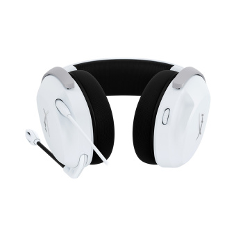 Гарнитура HyperX CloudX Stinger 2 Core (White) 6H9B7AA Гарнитура, HyperX, 6H9B7AA, CloudX Stinger 2 Core, Микрофон поворотный гибкий, Динамики 40 мм, 95 дБ, 10Гц–25кГц, Белый