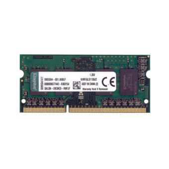 Модуль памяти Kingston ValueRAM KVR16LS11S6/2 DDR3 2GB 1600MHz Модуль памяти для ноутбука, Kingston, KVR16LS11S6/2, DDR3, 2GB, CL11, DIMM <PC3-12800/1600MHz>
