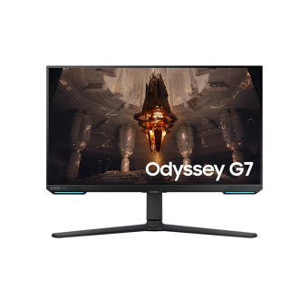 Монитор Samsung 28” Odyssey G7 Smart LS28BG700EIXCI Монитор, Samsung, Odyssey G7 Smart LS28BG700EIXCI, 28”, 2560x1440, IPS, 165 Гц, DP (v1.2), HDMI (v2.0), 350 кд/м, 1000:1, 1мс, Регулировка высоты/ наклона/ вращения/ поворота, 178/178, 16:9, Черный