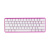 Клавиатура HyperX Alloy Origins 60 Pink 572Y6AA#ACB Клавиатура, HyperX, 572Y6AA#ACB, Alloy Origins 60 Pink, Игровая, Механическая, HyperX Red switch, USB, Подсветка RGB, Размер: 296*106*37 мм., Анг/Рус, Белый-Розовый