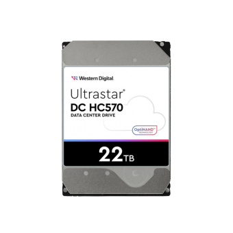Внутренний жесткий диск (HDD) Western Digital Ultrastar DC HC570 WUH722222ALE6L4 22TB SATA Внутренний жесткий диск (HDD), Western Digital, Ultrastar DC HC570, WUH722222ALE6L4 22TB SATA