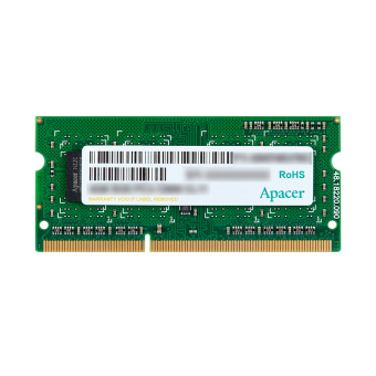 Модуль памяти для ноутбука Apacer DS.08G2K.KAM Модуль памяти для ноутбука, Apacer, DS.08G2K.KAM, DDR3, 8GB, SO-DIMM <PC3-12800/1600MHz>