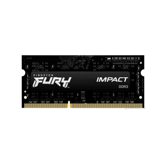 Модуль памяти Kingston Fury Impact KF318LS11IB/4 DDR3 4GB 1866MHz Модуль памяти, Kingston, Fury Impact KF318LS11IB/4, DDR3, 4GB, CL11, DIMM <PC3-15000/1866MHz>, черный