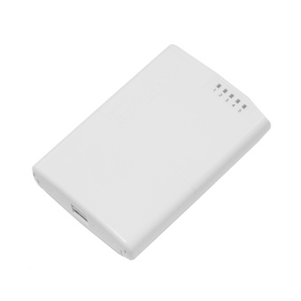 Маршрутизатор MikroTik RB750P-PBr2 Маршрутизатор, MikroTik, RB750P-PBr2, PowerBOX, 5 портов 10/100M, (Ether2-Ether5 Passive PoE, 2А), Passive PoE in, RouterOS (4), -40°C to 70°C, outdoor case