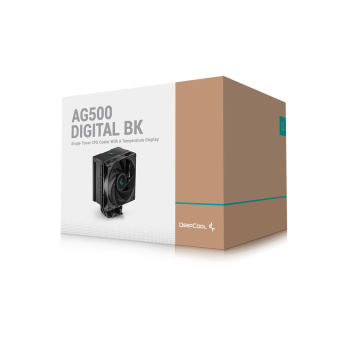 Кулер для процессора Deepcool AG500 DIGITAL BK 