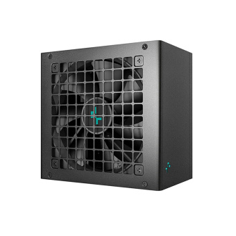 Блок питания Deepcool PN750М Блок питания, Deepcool, PN750М R-PN750M-FC0B-EU, 750W, ATX 3.0, Gold, APFC, 20+4 pin, 2*4+4pin, 8*Sata, 2*Molex, 3*PCI-E 6+2 pin, 1*(16Pin)12VHPWR, Модульный, Вентилятор 12см, Кабель питания, Чёрный