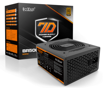 Блок питания PCCooler GI-BR500, 500W, Non Modular, 80+ BRONZE, Fan 120mm, GI-BR500 Блок питания PCCooler GI-BR500, 500W, Non Modular, 80+ BRONZE, Fan 120mm, GI-BR500