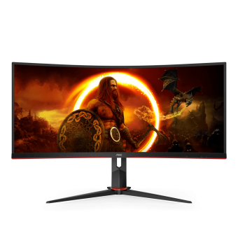 Монитор Игровой 34" AOC CU34G2X/BK/01 VA 3440x1440@144Hz 300cd/m2 Curved 3000:1 1мс 2xHDMI 2xDP Bl Монитор Игровой 34" AOC CU34G2X/BK/01 VA 3440x1440@144Hz 300cd/m2 Curved 3000:1 1мс 2xHDMI 2xDP Black