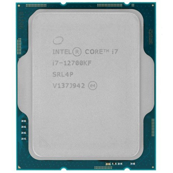 CPU Intel Core i7-12700KF 2.7/3.6GHz (3.8/5.0GHz) 12/20 Alder Lake Intel® UHD 770 125W FCLGA1700 OEM CPU Intel Core i7-12700KF Base 2,7GHz(EC), Performance 3,6GHz(PC), Turbo 3,8GHz, Max Turbo 5,0GHz, Cache 25Mb, 12/20 Adler Lake Intel® UHD 770, Base TDP 125W, Turbo TDP 190W, FCLGA1700 w/o cooler, OEM