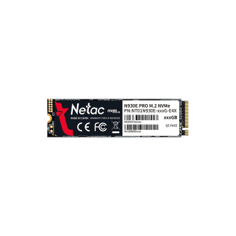 Твердотельный накопитель SSD Netac NT01N930E-256G-E4X 256GB M.2 NVMe Твердотельный накопитель SSD, Netac, NT01N930E-256G-E4X, 256GB, M.2 NVMe 2040/1270МБ/с