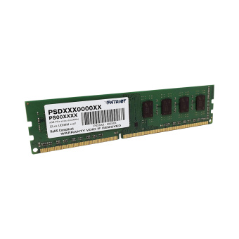 Модуль памяти Patriot PSD34G160081 DDR3 8GB Модуль памяти Patriot, PSD34G160081, DDR3, 8GB