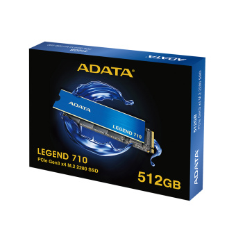 Твердотельный накопитель SSD ADATA Legend 710 ALEG-710-512GCS 512GB M.2 