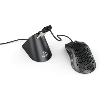 Держатель провода мыши Glorious Mouse Bungee Black (G-MB-BLACK) Держатель провода мыши, Glorious, Mouse Bungee, G-MB-BLACK, Пластик, Резина, Металл, Нескользящие ножки, Черный