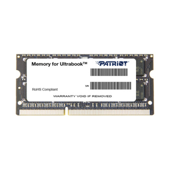 Модуль памяти для ноутбука Patriot SL PSD38G1600L2S DDR3L 8GB Модуль памяти для ноутбука, Patriot, SL PSD38G1600L2S DDR3, 8GB, SO-DIMM <PC3-12800/1600MHz>