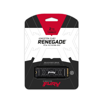 Твердотельный накопитель SSD Kingston FURY Renegade SFYRD/2000G M.2 NVMe PCIe 4.0 Твердотельный накопитель SSD 2000 Gb M.2 2280 Kingston Fury Renegade SFYRD/2000G NVMe PCIe 4.0 NVMe