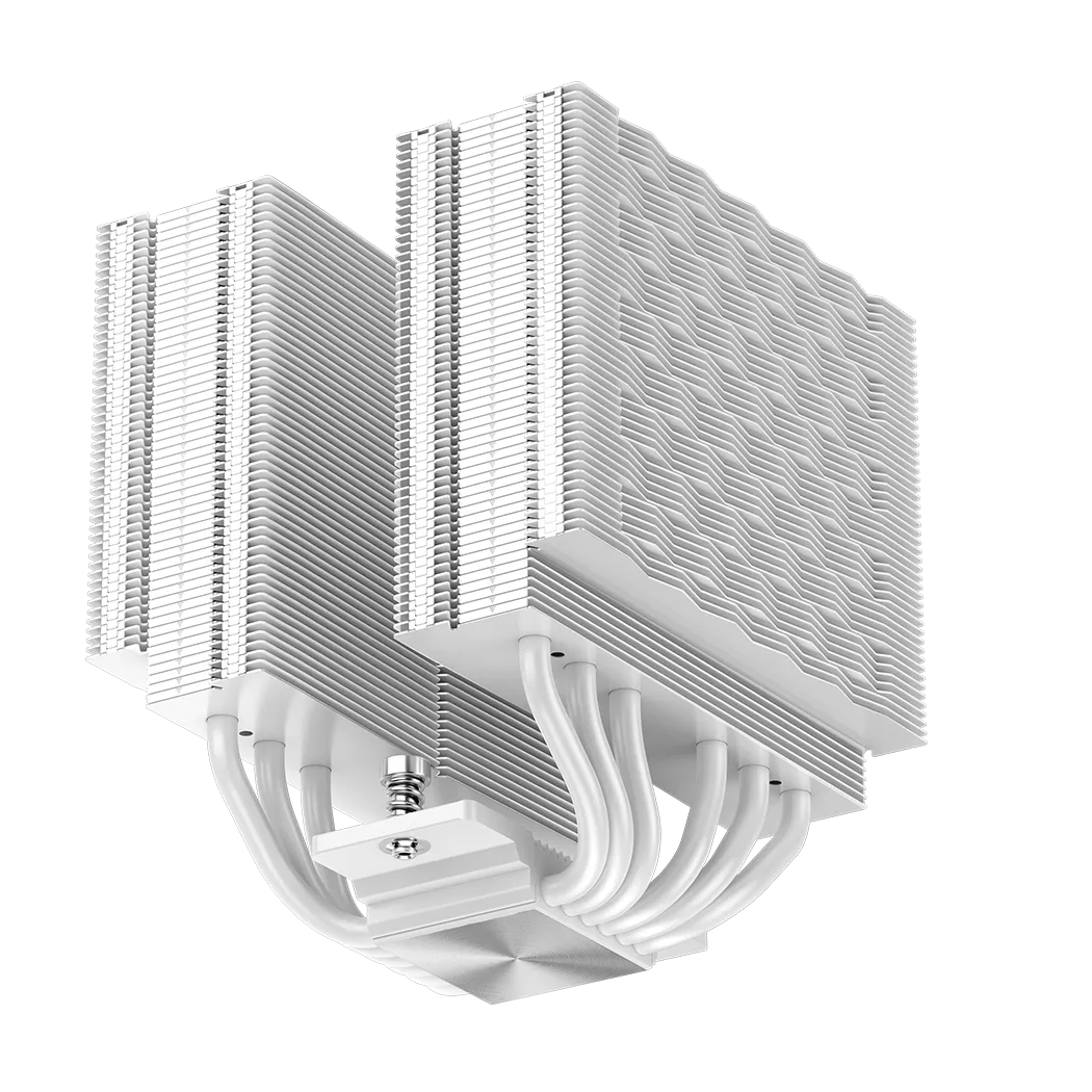 Вентилятор для процессора PCCooler RZ620 WH TDP 275W 4-pin 115X/1200/1700/1851/AM4/AM5 Белый