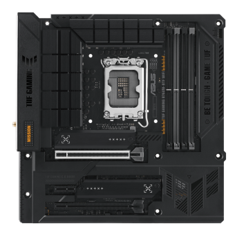 Материнская плата ASUS TUF GAMING B760M-BTF WIFI, LGA1700 4xDDR5 4xSATA3 3xM.2 RAID HDMI DP mATX Материнская плата ASUS TUF GAMING B760M-BTF WIFI, LGA1700 4xDDR5 4xSATA3 3xM.2 RAID HDMI DP mATX