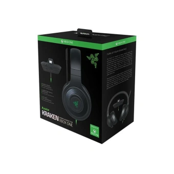 Гарнитура Razer Kraken X for Console - Xbox Green Гарнитура, Razer, Kraken X for Console - Xbox Green, RZ04-02890400-R3M1, Игровая гарнитура, Микрофон поворотный гибкий, Динамики 40 мм, 7.1 Surround Sound, Диапазон частот: 12 Гц – 28 кГц , Чувствительность при 1 кГц: 109±3 дБ, 3,5 мм (mini jack), Зелёный