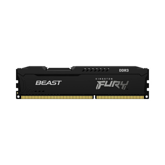 Комплект модулей памяти Kingston Fury Beast Black KF316C10BBK2/8 DDR3 8GB (Kit 2x4GB) 1600MHz Комплект модулей памяти, Kingston, Fury Beast Black,KF316C10BBK2/8 (Kit 2x4GB) DDR3, 8GB, DIMM <PC3-12800/1600MHz>