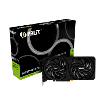 Видеокарта PALIT RTX4060 INFINITY 2 8G (NE64060019P1-1070L) 