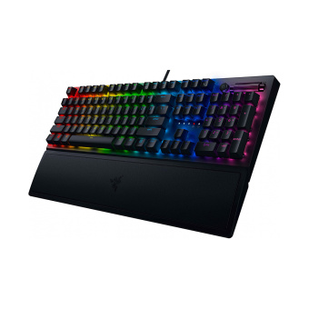 Клавиатура Razer BlackWidow V3 (Yellow Switch) Клавиатура, Razer, BlackWidow V3, RZ03-03542100-R3R1, Игровая, Механические переключатели Razer Yellow Mechanical Switch, Подсветка клавиш 16.8 млн цветов, Программируемые клавиши, USB, Анг/Рус, Чёрный