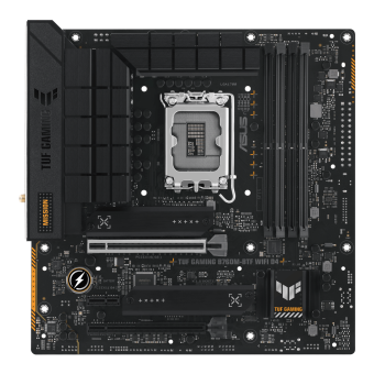 Материнская плата ASUS TUF GAMING B760M-BTF WIFI D4, LGA1700 4xDDR4 4xSATA3 3xM.2 RAID HDMI DP mATX Материнская плата ASUS TUF GAMING B760M-BTF WIFI D4, LGA1700 4xDDR4 4xSATA3 3xM.2 RAID HDMI DP mATX