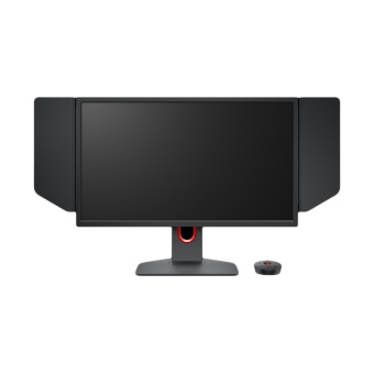 Монитор 24.5" ZOWIE XL2546K Dark Grey Монитор, ZOWIE, XL2546K, 9H.LJNLB.QBE, 24.5", LED MONITOR, 1920х1080, TN матрица, DVI, 3*HDMI, DisplayPort, LED, 320кд/м2, 1000:1, 1 мс, угол обзора(гор/верт)170/160, 240Гц, S Switch (5-way)/DP1.2 (1.8m)/Кабель питания (1.8m) в комплекте, Чёрный