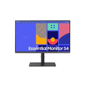 Монитор Samsung 24" LS24C430GAIXCI Монитор, Samsung, LS24C430GAIXCI, 24", Essential S4 S43GC FHD, 1920x1080, IPS, 100ГЦ, HDMI(v1.4), DP(v1.2), 4*USB(v3), D-Sub, 250кдм, 1000:1, 4мс, 16:9, 16.7М