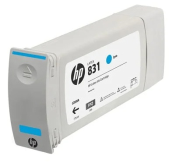 Картридж HP Europe CZ695A (CZ695A) Картридж HP Europe/CZ695A/Латексный чернильный/голубой/№831/775 мл