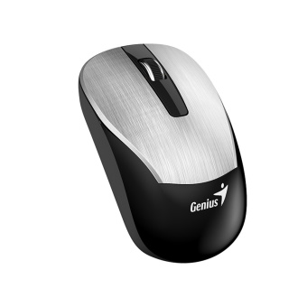 Компьютерная мышь Genius ECO-8015 Silver Компьютерная мышь, Genius, ECO-8015, 3D, Оптическая, 800dpi, Беcпроводная 2.4ГГц, Серый