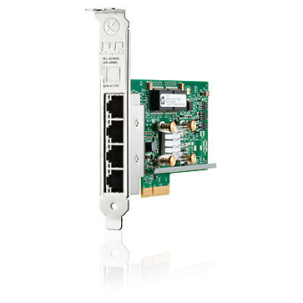 Сетевой адаптер HP Enterprise Ethernet 1Gb 4-port 331T Adapter (647594-B21) Сетевой адаптер HP Enterprise/Ethernet 1Gb 4-port 331T Adapter/plug-in card