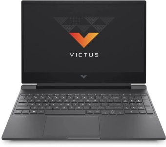 Ноутбук HP 809P5EA Victus Gaming Laptop 15-fa0064ci 15.6" FHD(1920x1080) IPS 144Hz/Intel Core i5-12450H up to 4,4GHz Octa/16GB/512GB/NVIDIA GeForce RTX3050 4GB/Wi-Fi 6/BT5.3/HP TrueVision 720p/BKLT/Windows 11 Home/1Y/Grey Ноутбук HP 809P5EA Victus Gaming Laptop 15-fa0064ci 15.6" FHD(1920x1080) IPS 144Hz/Intel Core i5-12450H up to 4,4GHz Octa/16GB/512GB/NVIDIA GeForce RTX3050 4GB/Wi-Fi 6/BT5.3/HP TrueVision 720p/BKLT/Windows 11 Home/1Y/Grey