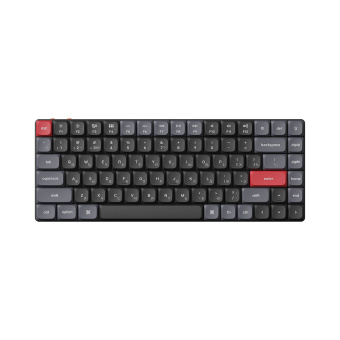 Клавиатура Keychron K3 Pro K3P-B3 Brown Switch Клавиатура, Keychron, K3 Pro, K3P-B3, 84 клавиш, 75% Layout, Механическая, Gateron low profile Brown, RGB, Беспроводная/Type-C, PBT пластик, 410*345*350мм, Анг/Рус, Черная